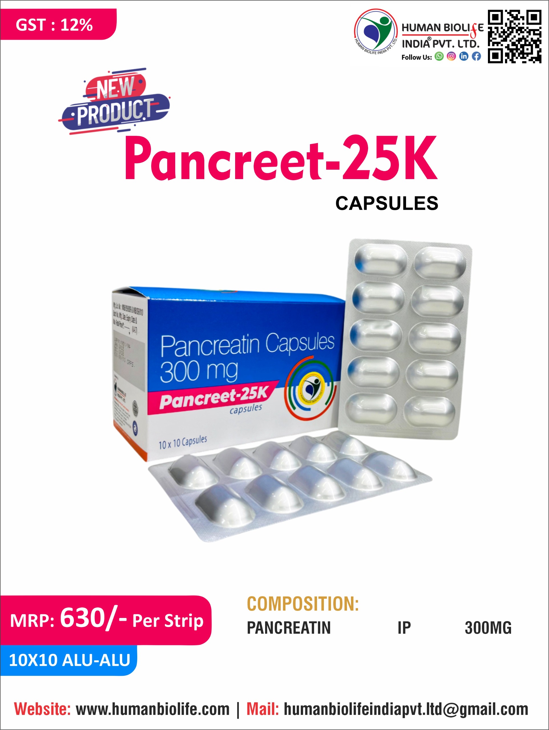 PANCREET 25K