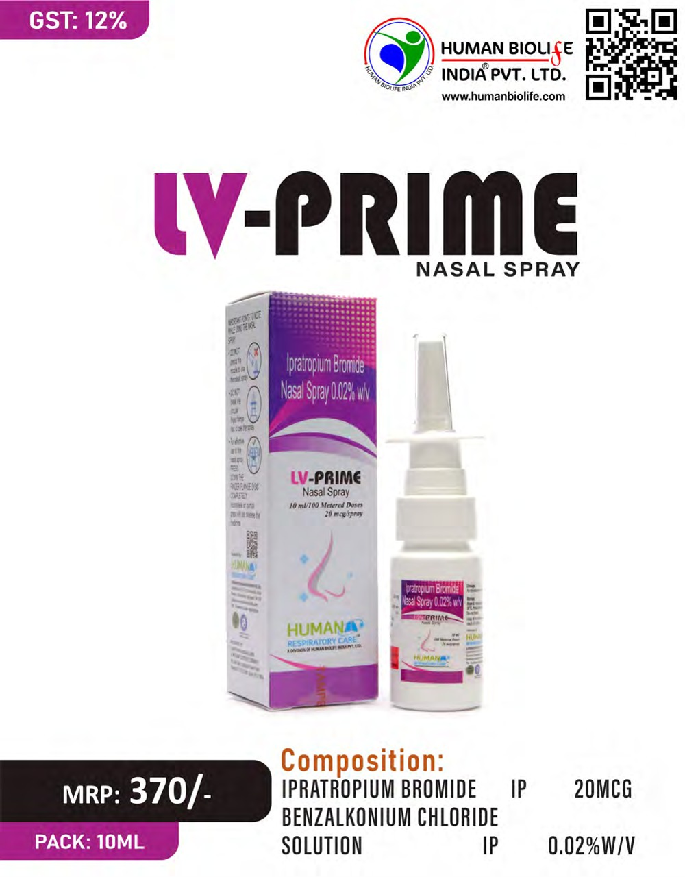 LV-PRIME NASAL SPRAY